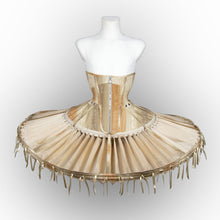 Load image into Gallery viewer, PLEATED WHEEL FARTHINGALE GOWN
